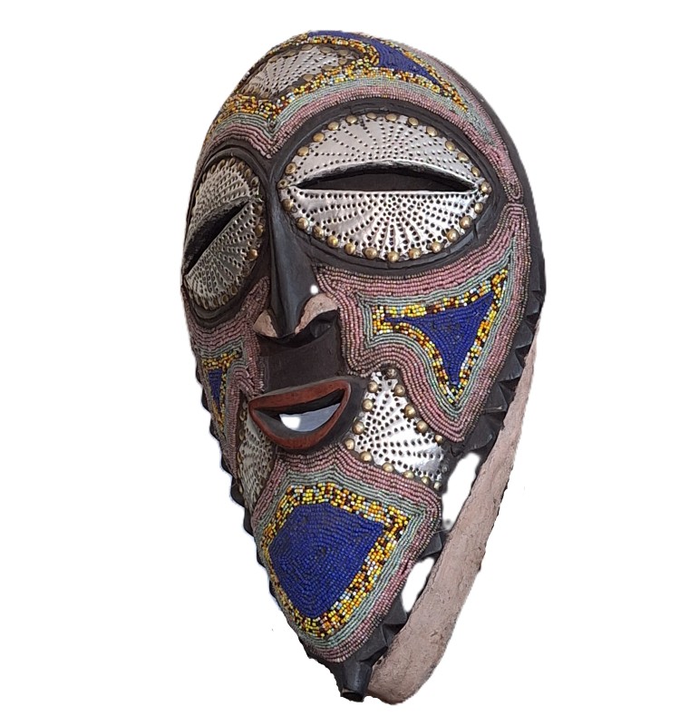 Western African Mask – Handcrafted Wall Art