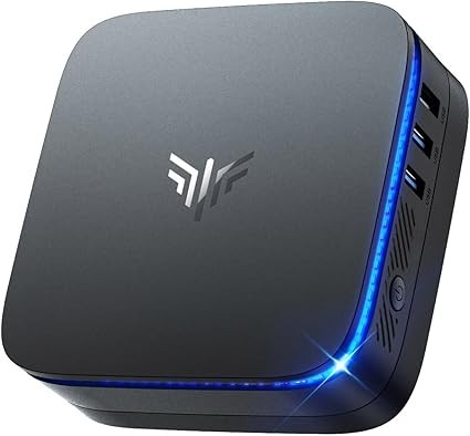 NiPoGi AK1 Plus Mini PC Alder Lake-N95(up to 3.4GHz,15W) 16GB DDR4/512GB M.2 SSD 2.5' Desktop Computer, 4K @@60HZ HD Dual Display, 2.4/5G WiFi, RJ45 Gigabit Ethernet, BT4.2, VESA for Desktop