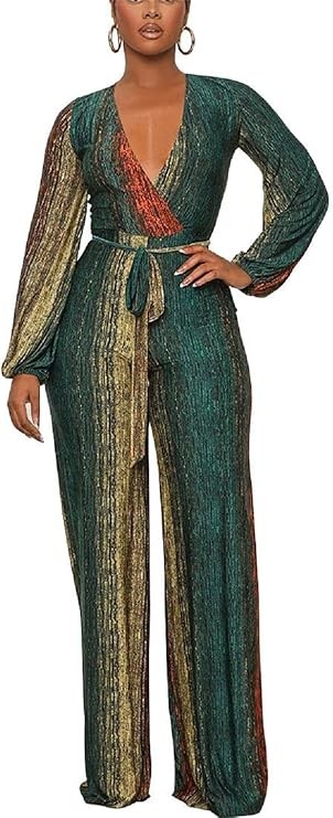 African Ankara Boho Rompers for Women, Long Pants, Dashiki Outfit, One Piece Jumpsuits