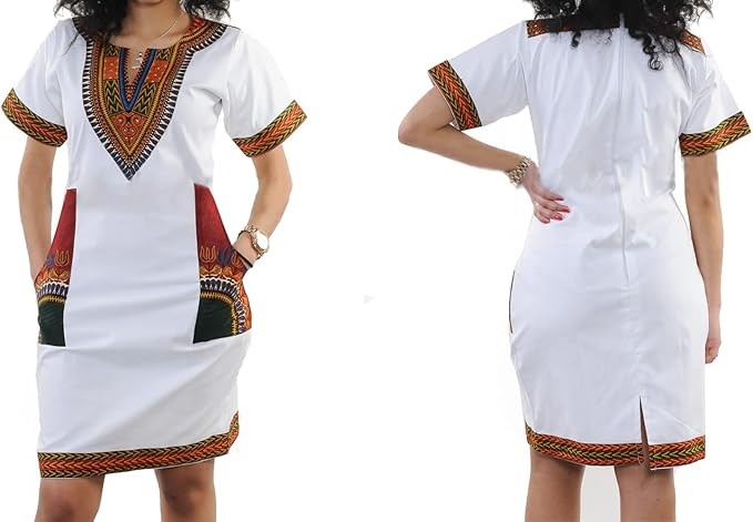 Linen Madiba Dress