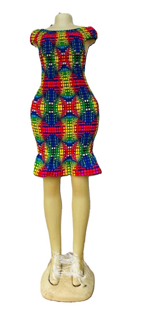 Elastic Short Dress, Comfort & Style