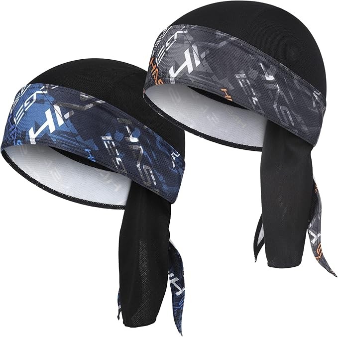 HASAGEI Men Women Bandana Breathable Sports Quick Drying Cycling Under Helmet Summer Bike Headwear