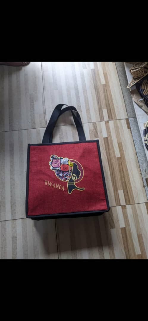 Rwanda Cultural Tote Bag