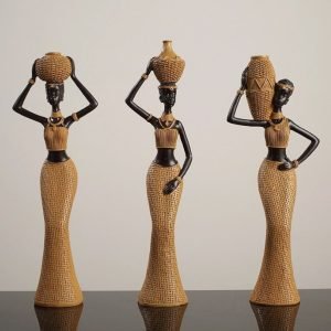 Arrival Creative Retro African Solid Wood Art Piece And Home Decor