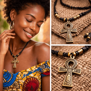 AFRICAN NECKLACE (ANKH)