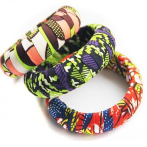 Hot Selling African Ethnic Print Retro Exaggerated Bracelet