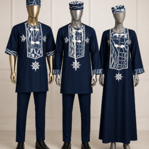 Collection Signature Bleu Nuit – Tenues Coordonnées d’Inspiration NDOP