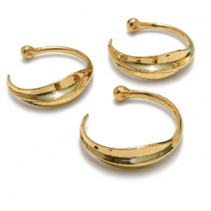 Bracelets Dorés Design Contemporain – Collection Afro Chic