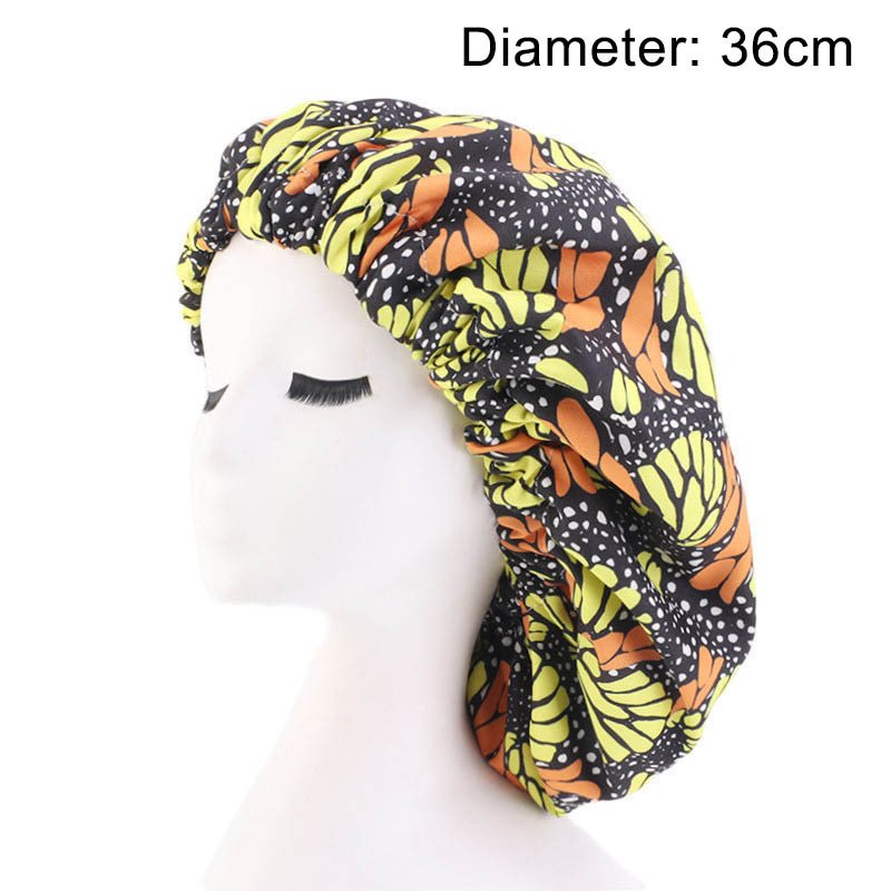 Oversized African Print Double Sleeping Hat - Image 7