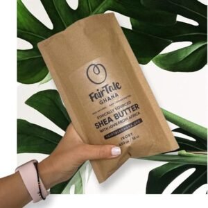 FairTale GHANA Beurre de Karité Africain Brut 450 gr